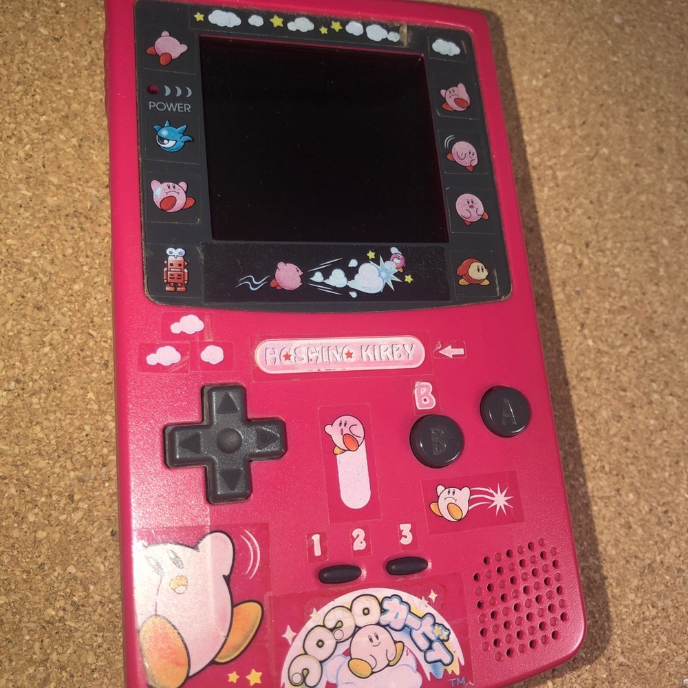 Nintendo Gameboy Color Berry Handheld Gaming Console